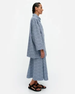 Marimekko Sumu Unikko Cotton Overshirt<Woman Coats & Jackets