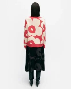 Marimekko Suunta Unikko Knitted Wool Pullover<Woman Tops & Tunics