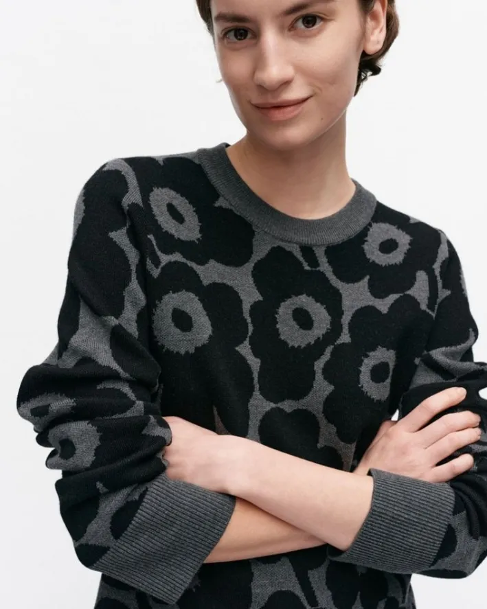 Marimekko Tahti Unikko Knitted Wool Pullover<Woman Tops & Tunics