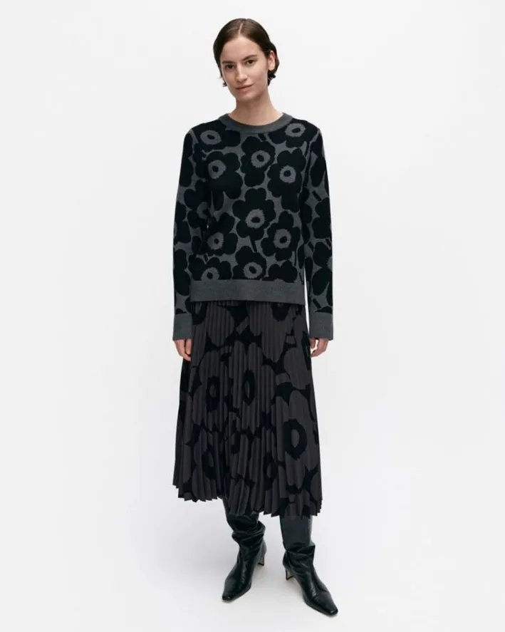 Marimekko Tahti Unikko Knitted Wool Pullover<Woman Knits & Sweaters