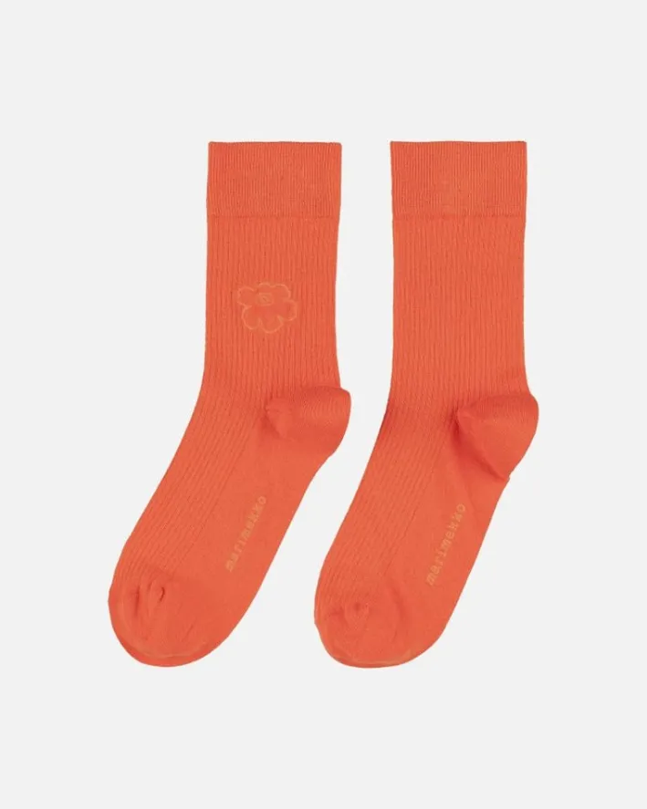 Marimekko Taipuisa Unikko Socks<Woman Socks