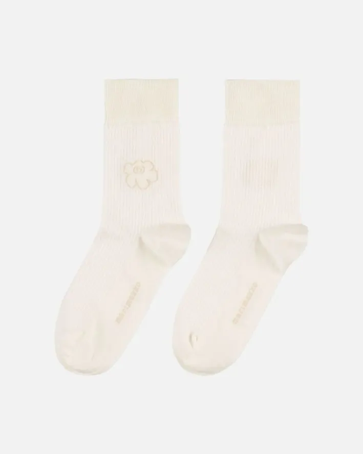 Marimekko Taipuisa Unikko Socks<Woman Socks