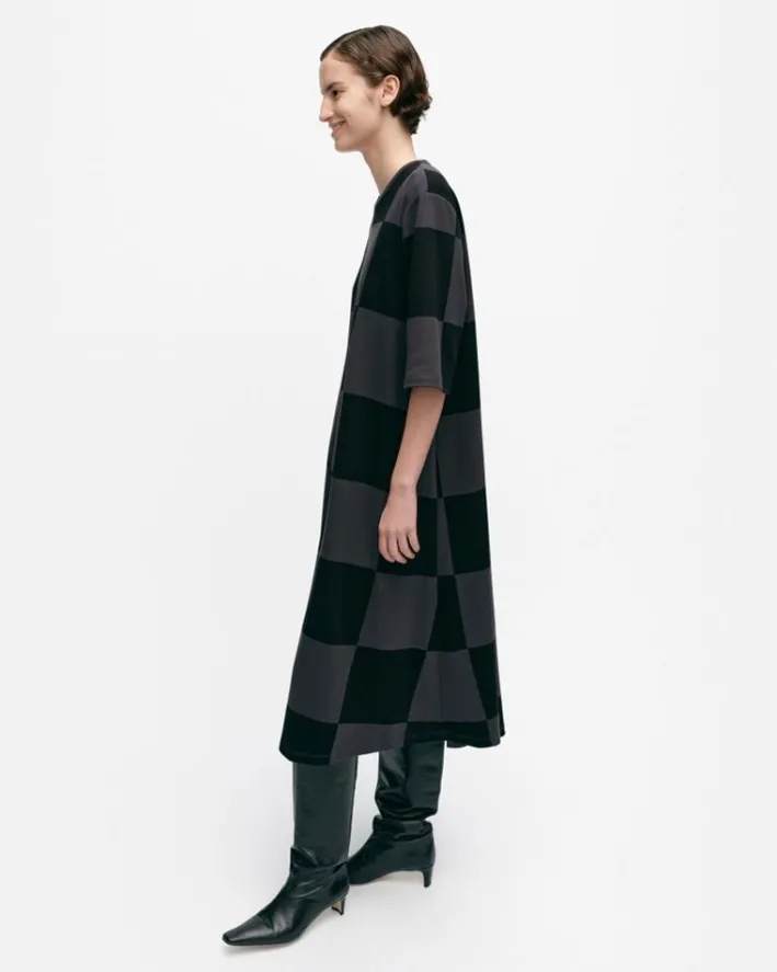 Marimekko Tangentti Kukko Ja Kana Jersey Dress<Woman Dresses