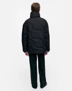 Marimekko Tekstuuri Taifuuni Down Coat<Woman Coats & Jackets