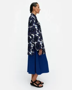 Marimekko Torma Unikko Cupro Mix Shirt<Woman Tops & Tunics