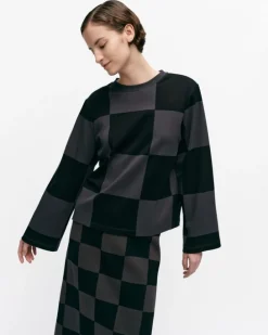 Marimekko Trivia Kukko Ja Kana Jersey Top<Woman Tops & Tunics