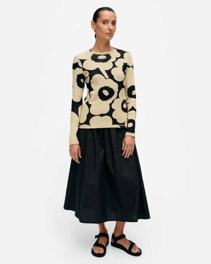 Marimekko Tulva Unikko Rib Top<Woman Tops & Tunics