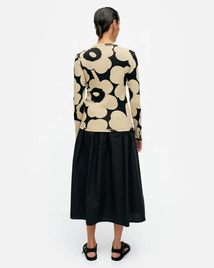 Marimekko Tulva Unikko Rib Top<Woman Tops & Tunics