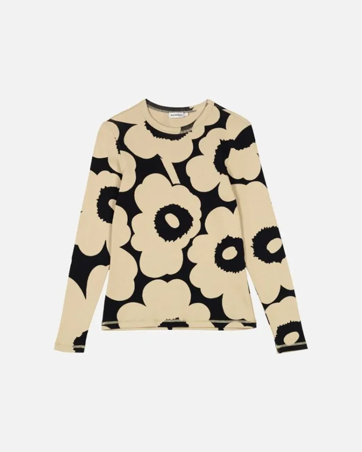 Marimekko Tulva Unikko Rib Top<Woman Tops & Tunics