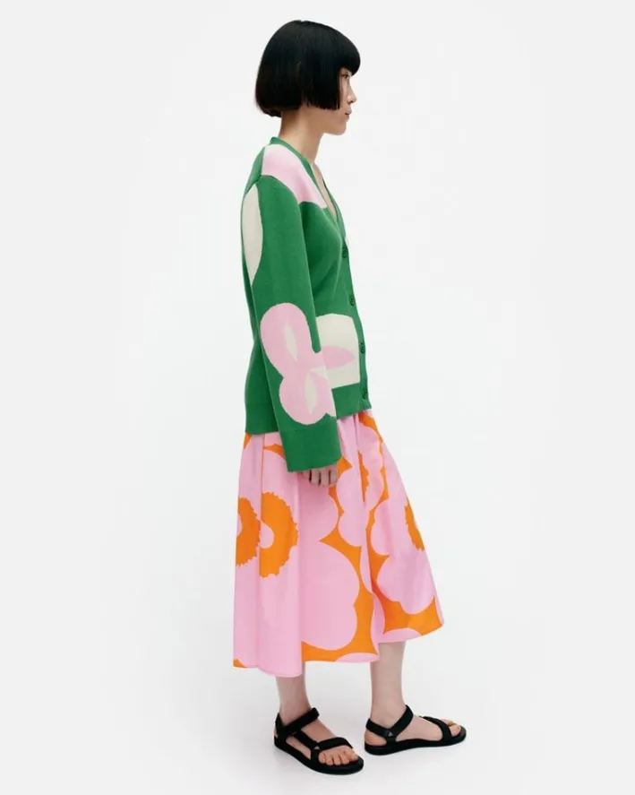 Marimekko Tyrske Poiminto Knitted Cotton Cardigan<Woman Knits & Sweaters