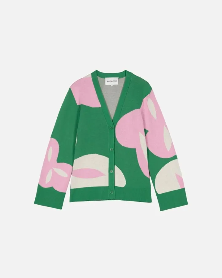Marimekko Tyrske Poiminto Knitted Cotton Cardigan<Woman Knits & Sweaters
