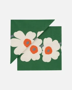 Marimekko Unikko 60 Anniversary Paper Napkin 33X33Cm<Woman Kitchen & Dining