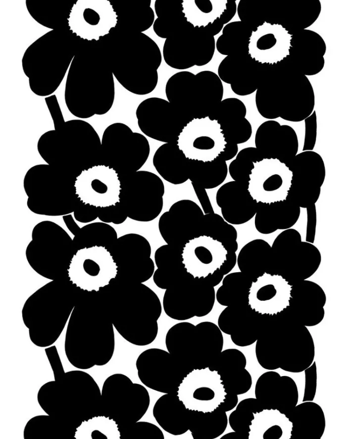 Marimekko Unikko Acrylic-Coated Cotton<Woman Printed Fabrics