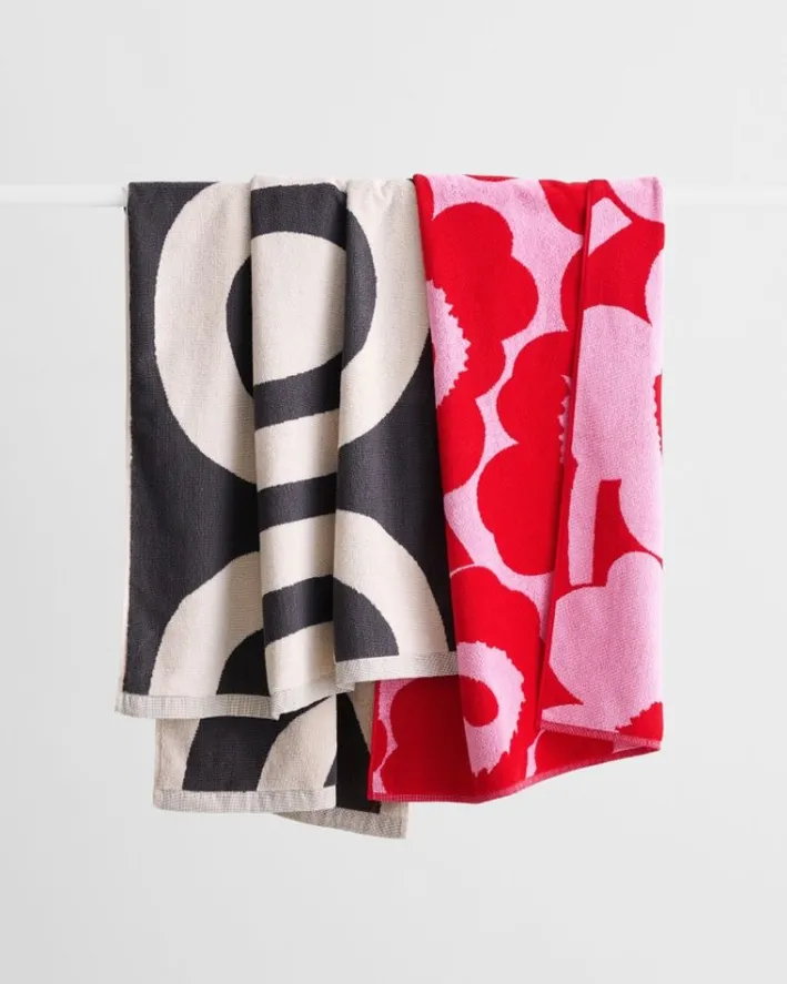 Marimekko Unikko Bath Towel 70X150 Cm<Woman Bath & Towels