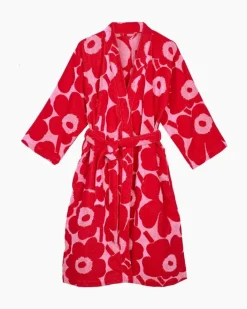 Marimekko Unikko Bathrobe<Woman Bath & Towels