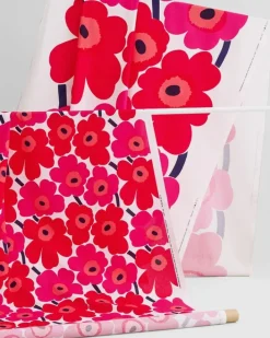 Marimekko Unikko Cotton Fabric<Woman Printed Fabrics
