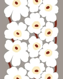 Marimekko Unikko Cotton Fabric<Woman Printed Fabrics