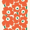 Marimekko Unikko Cotton Sateen Fabric<Woman Printed Fabrics
