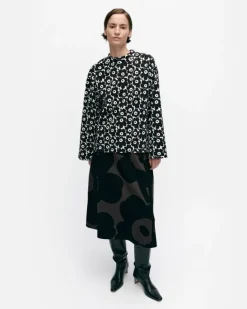 Marimekko Valkea Unikko Jersey Top<Woman Tops & Tunics