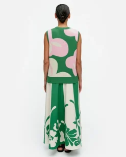 Marimekko Vesikko Poiminto Knitted Cotton Vest<Woman Tops & Tunics