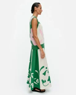 Marimekko Vesikko Poiminto Knitted Cotton Vest<Woman Knits & Sweaters