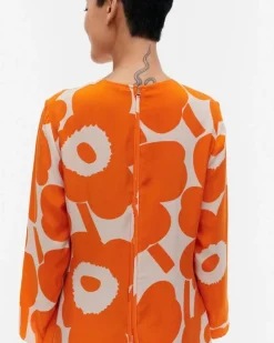 Marimekko Vesitse Unikko Cupro Dress<Woman Dresses
