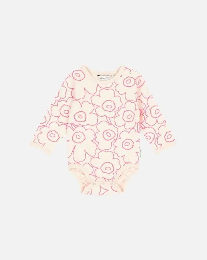 Marimekko Vinde Mini Piirto Unikko Bodysuit<Woman Kids' Clothing