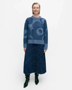 Marimekko Virtaus Unikko Knitted Wool Pullover<Woman Tops & Tunics