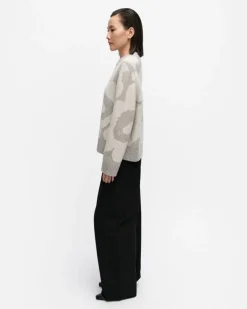 Marimekko Virtaus Unikko Knitted Wool Pullover<Woman Tops & Tunics